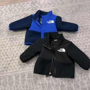 2 North Face Denali infant fleece jackets